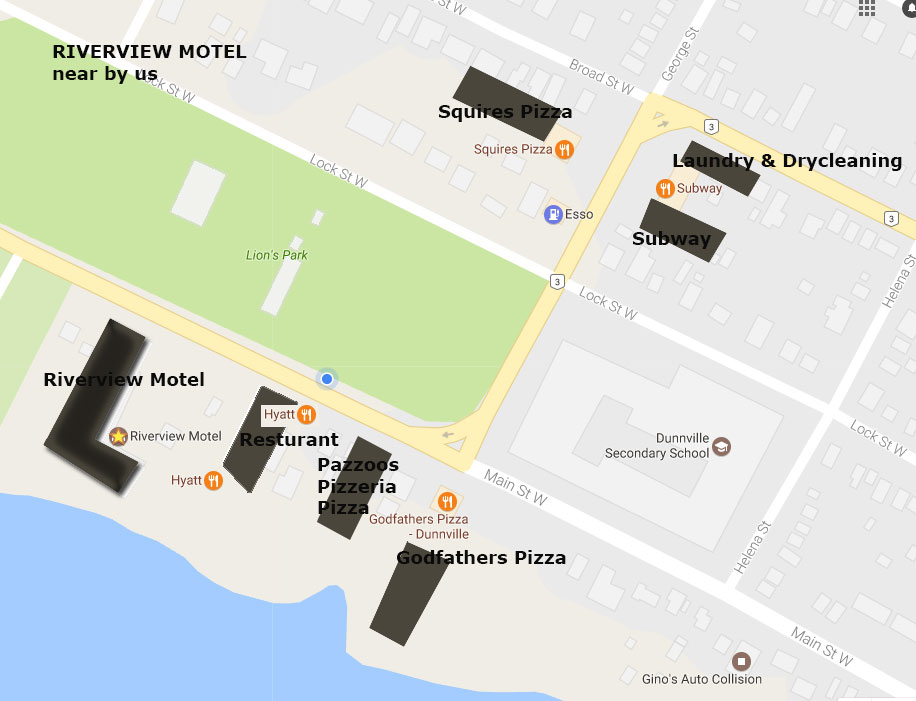 nearby riverview motel